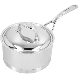 Demeyere lábas fedővel, 18 cm/ 2,2 l, rozsdamentes acél