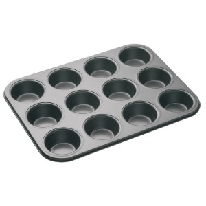 Kitchen Craft muffinsütő, acél, 35 x 27 cm, "MasterClass"