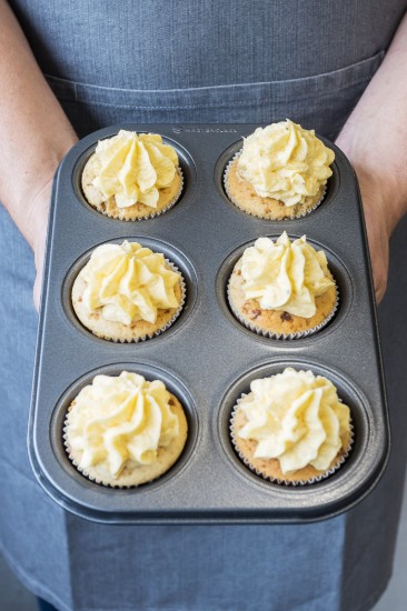 Kitchen Craft muffinsütő, 27 x 18 cm, acél, "MasterClass"