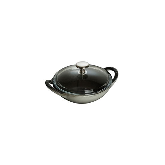 Staub mini Wok, 16 cm, Graphite Grey