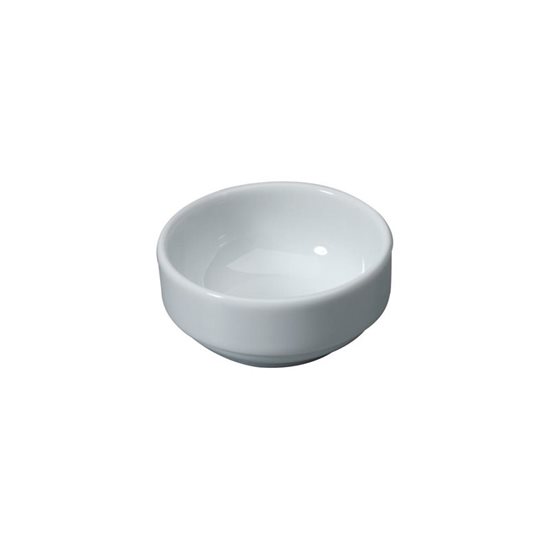 LAVA  -  6 cm-es fehér porcelán szószos tál 