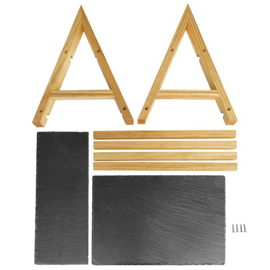 Polc tálalás 2 szinttel, 35,5 x 22 x 27 cm, pala - Westmark