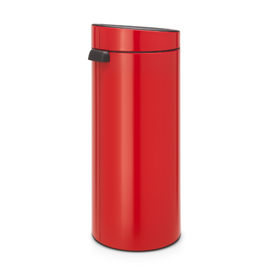 Brabantia Szemetes kuka - piros "Touch" 30 l