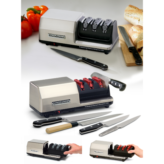 Chef's Choice elektromos késélező EdgeSelect® Diamond Hone®  2100-as típus