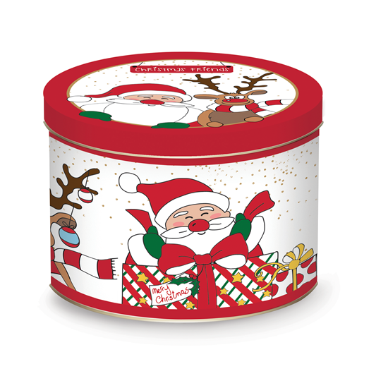 Nuova R2S "Christmas Friends" piros porcelán bögre 350 ml 