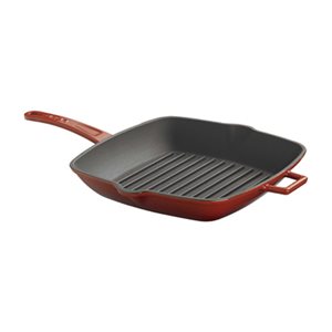 Lava grill serpenyő  26 x 26 cm, piros