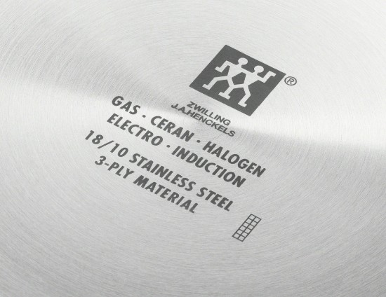 Wok serpenyő fedővel, 32 cm, "ZWILLING Plus" - Zwilling