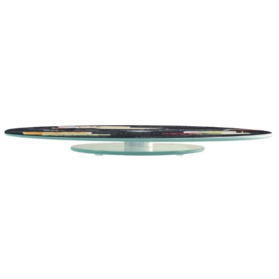 Nuova R2S ~ "Sajtok világa"   32 cm-es  forgó sajt tálaló 