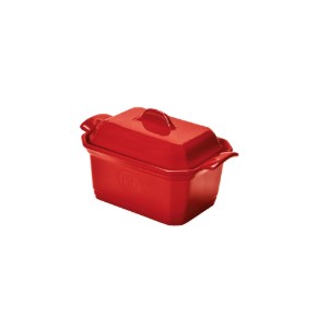 Emile Henry terrine edény 19x12cm/0,6 l,  Burgundy