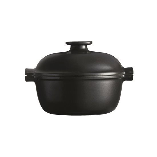 "Delight" kerámia Cocotte, 26,5 cm /4 l, <<Slate>> - Emile Henry