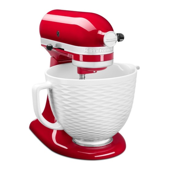 Kerámia tál, 4,7L, Embossed White  - KitchenAid