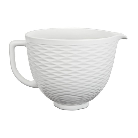 Kerámia tál, 4,7L, Embossed White  - KitchenAid