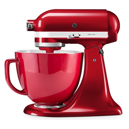 KitchenAid - 4,8 literes - Piros - kerámia tál 