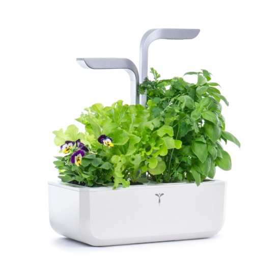 Veritable - 33 x 18,5 x 45 cm-es - "SMART Garden" - Artic White - intelligens növényláda