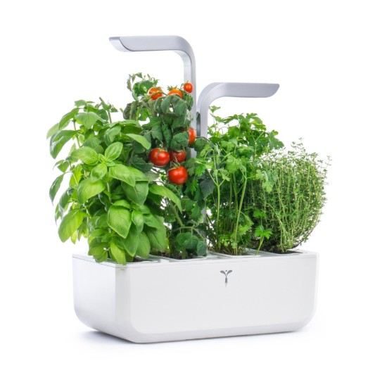 Veritable - 33 x 18,5 x 45 cm-es - "SMART Garden" - Artic White - intelligens növényláda