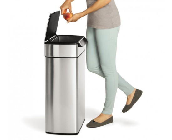 simplehuman Szenzoros szemetes, 30 L, rozsdamentes acél