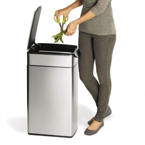 simplehuman Szenzoros szemetes, 30 L, rozsdamentes acél