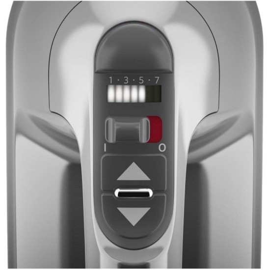 KitchenAid - 85 W - os Contour Silver -  7 sebességes kézi konyhai keverő