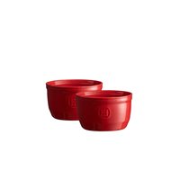 Emile Henry 2 darabos Ramekin tál készlet, Burgundy