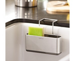 simplehuman 2 rekeszes mosogatóeszköz tartó, rozsdamentes acél