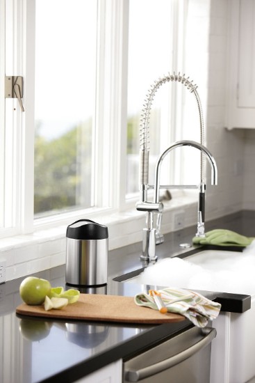 Simplehuman -  Rozsdamentes acél; 1,5 litres mini / asztali szemetes