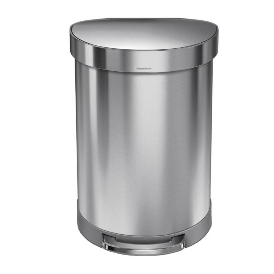 Simplehuman - 60 iteres rozsdamentes acél pedálos szemetes
