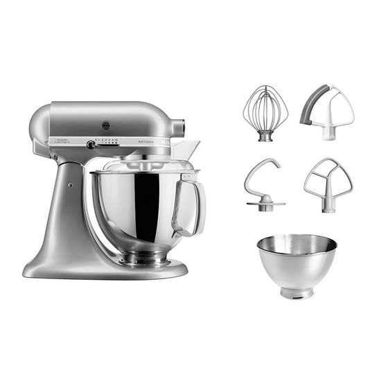 KitchenAid - Artisan Robotgép, 4.8L, 175-ös modell, Contour Silver