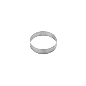 Perforált forma torta, rozsdamentes acél, 10,5 cm - de Buyer
