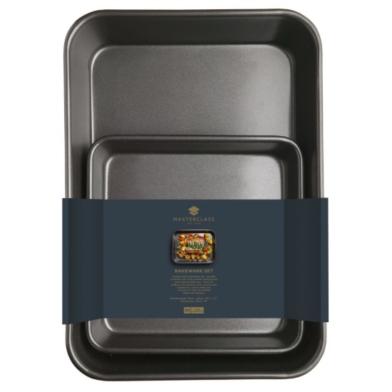 MasterClass 2 db-os sütőlap készlet, szénacél