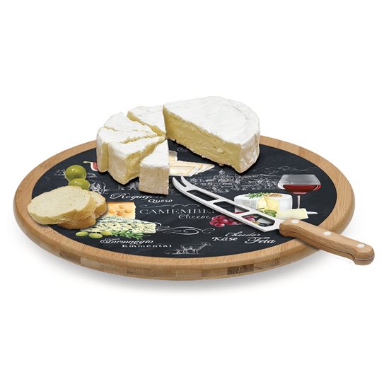 Nuova R2S -"World of cheese"  2 darabos sajt tálaló készlet, 32cm