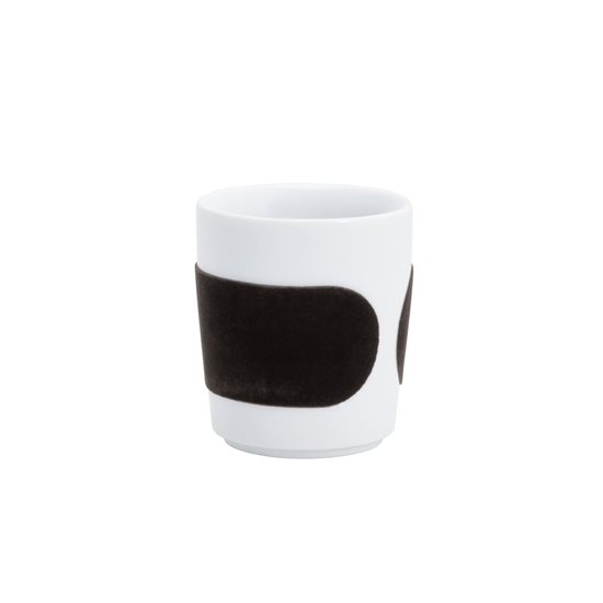 Kahla Porcelán csésze 90 ml, fekete