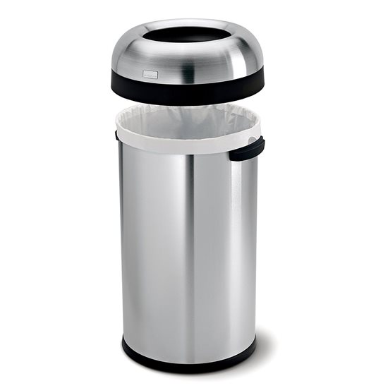 simplehuman rozsdamentes acél szemetes, 115 L 