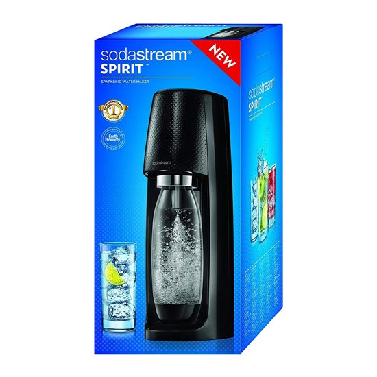 SodaStream -  fekete SPIRIT szódagép