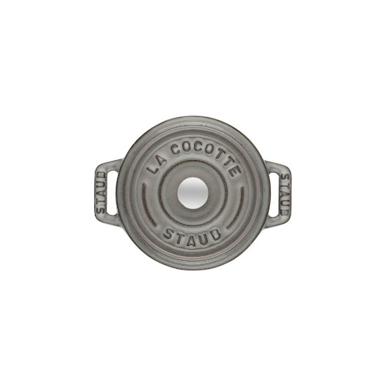 Staub mini-Cocotte 10 cm / 0,25 l, Graphite Grey