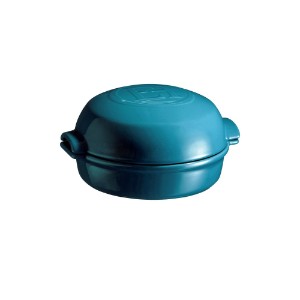 Sajtos tepsi 17,5 cm/0,55 l, <<Mediterrán kék>> - Emile Henry