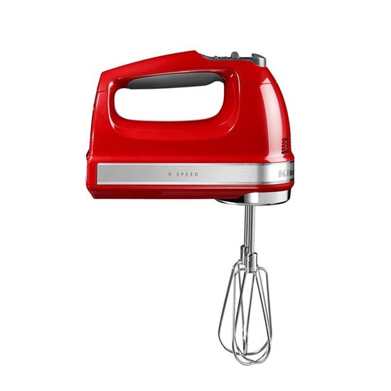 KitchenAid - 85 W-os - Empire Red - 9 sebességes kézi mixer