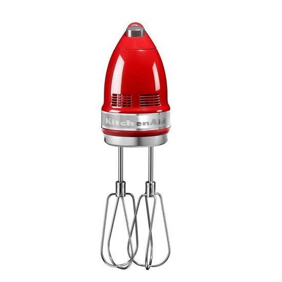 KitchenAid - 85 W-os - Empire Red - 9 sebességes kézi mixer