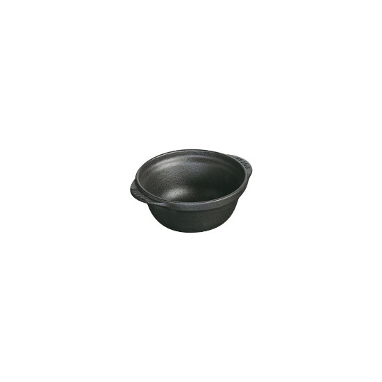 Staub mélytál 11,5 cm, Black Matte