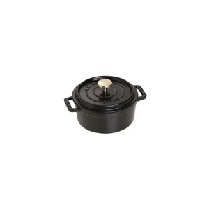 Staub cocotte fazék 12 cm/0,4 l, Black