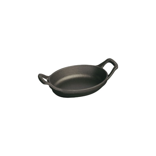 Staub ovális fazék 15 cm, Black Matte