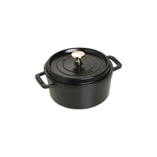 Staub - Cocotte fazék, öntöttvas, 18cm/1,7L, Black