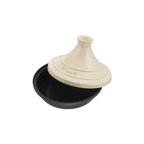 Staub öntöttvas Tajine kerámia fedővel 20 cm/0,6 l, Cream