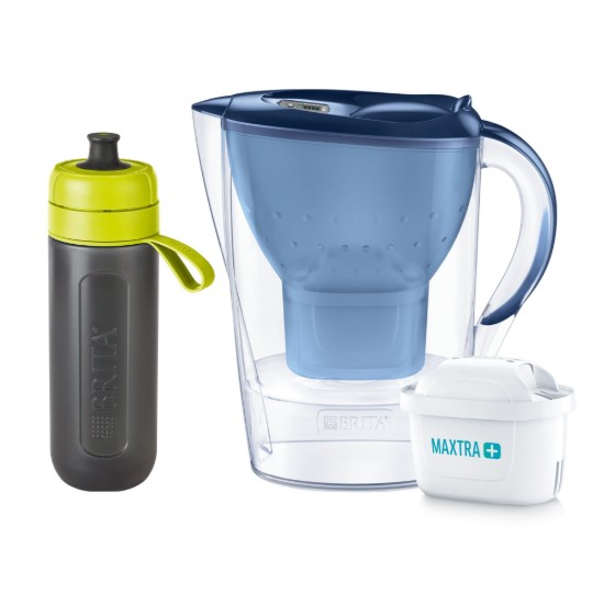 BRITA csomag - 2,4 L-es Marella szűrőkancsó & 600 ml-es Active szűrőpalack