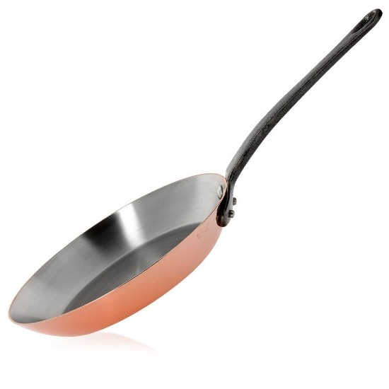 Serpenyő 24 cm "Inocuivre First Class", réz-rozsdamentes acél - de Buyer