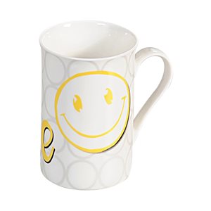 "Smiley" porcelán bögre, 250 ml - Kesper