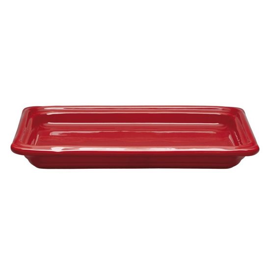 Emile Henry gastronorm tepsi 32,5 x 26,5 x 4 cm GN 1/2, Burgundy