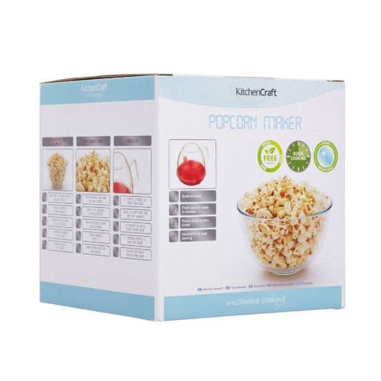 Kitchen Craft popcorn tál 1,1 l