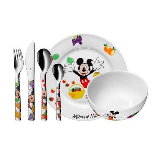 WMF "Mickey Mouse" 6 részes étkészlet gyerekeknek