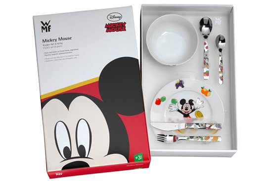 WMF "Mickey Mouse" 6 részes étkészlet gyerekeknek