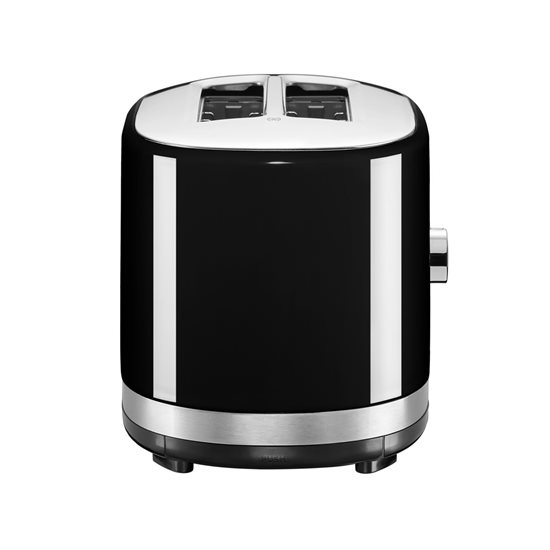 KitchenAid - Onyx Black - 1200 W-os; kézi szabályozású 2 szeletes kenyérpirító